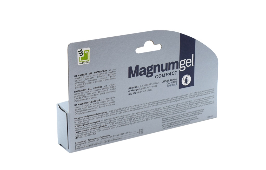 MAGNUM GEL CUCARACHAS COMPACT